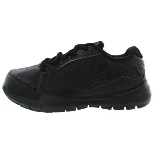 FILA Comfortable Abrasion Resistant Breathable Abrasion Resistant Breathable Low top Running Shoes Women's Black