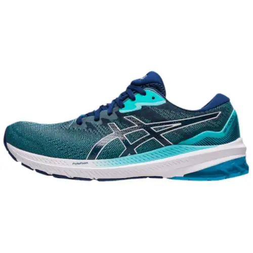 Asics GT 1000 11 Trendy Low top Running Shoes Men's Blue Green