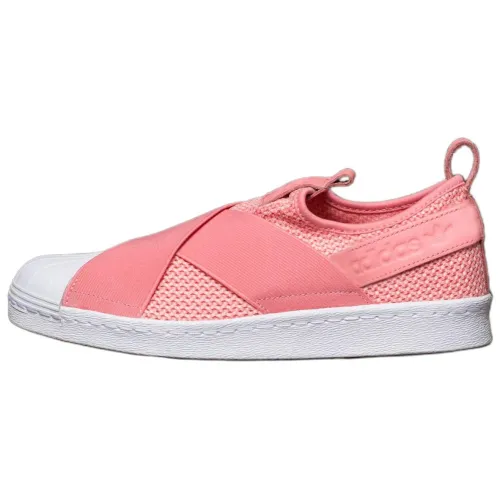 Adidas Originals SUPERSTAR Comfortable Abrasion Resistant Abrasion Resistant Low top Casual Shoes Women's Red