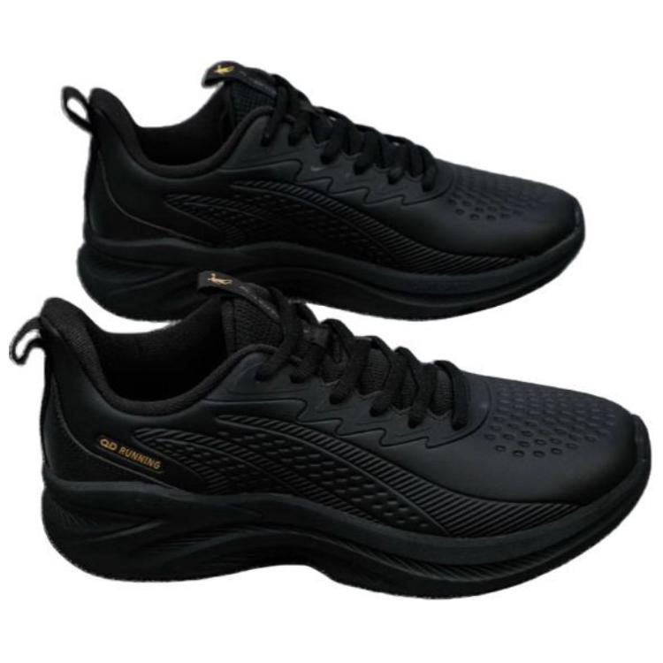 QIAODAN Cushioning Waterproof Low top Running Shoes Men’s Black