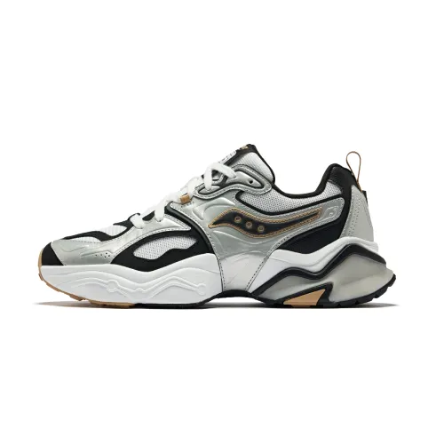 Saucony STABIL RE Low top Running Shoes Unisex Silver Black White