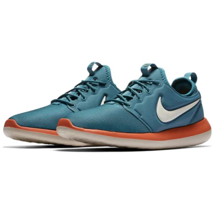 Мужские кроссовки Nike Roshe Two (синие) — фото 3