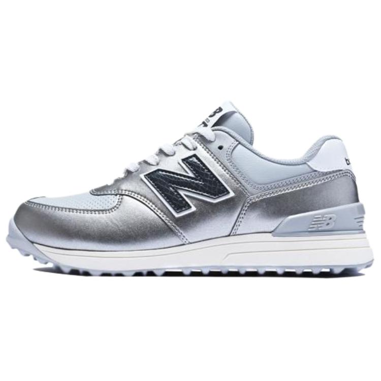 New Balance NB 574 V3 SL Comfortable and Versatile Low-top Golf Shoes Women's Silver