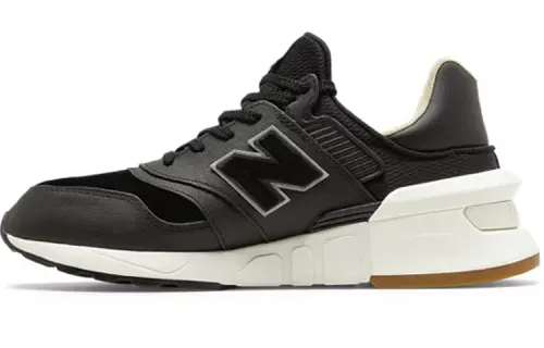 997 New BalanceS 'Black Saffiano Leather'