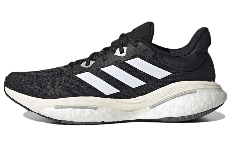 Adidas Solarglide 6 Core Black Cloud White Grey Two