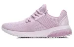 Li Ning Cushioning Support Low top Running Shoes Women's Purple White