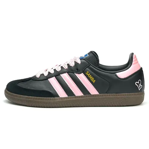 Adidas Originals SAMBA OG Sweetheart Wander Slip Resistant Lightweight Non slip Lightweight Low top Skateboard Shoes