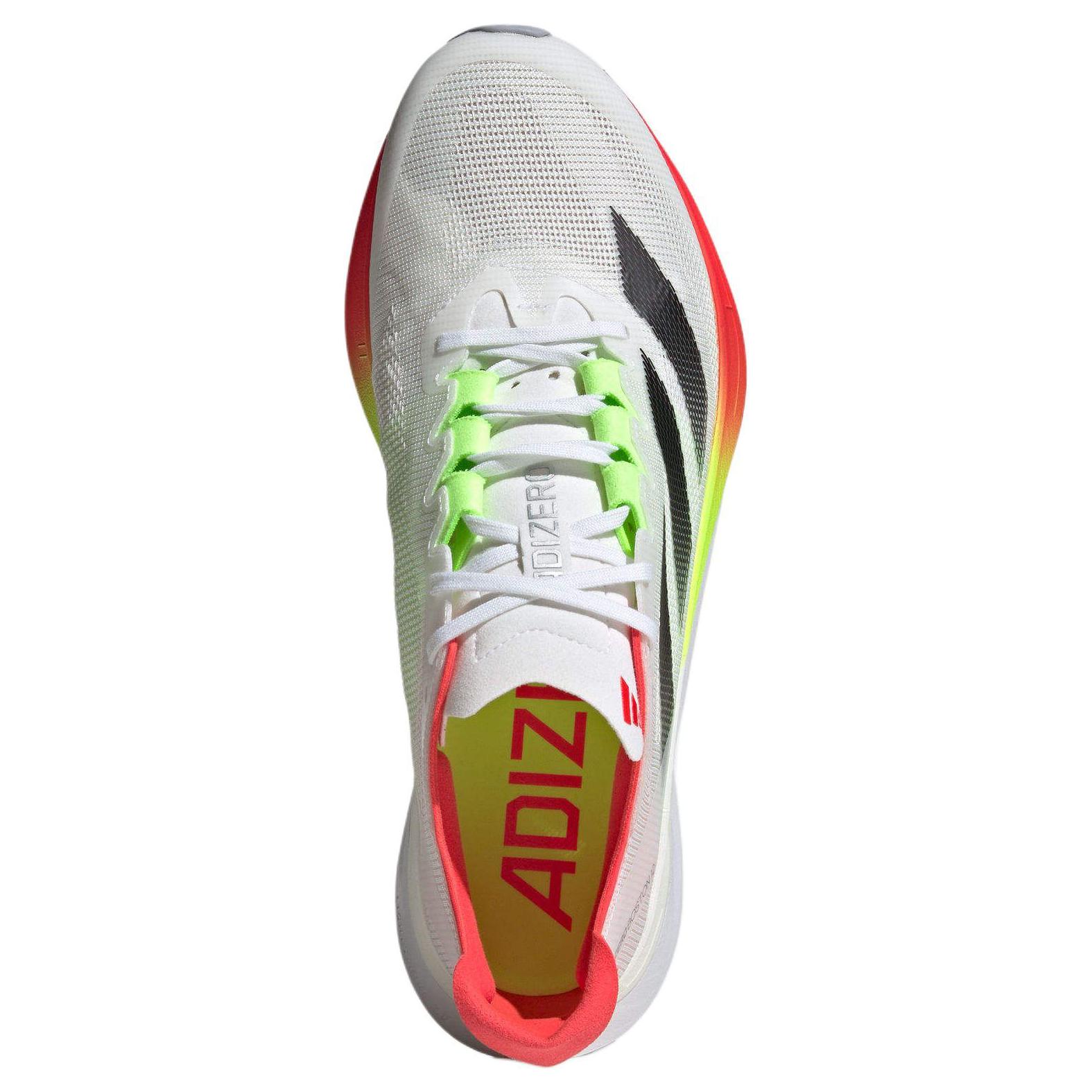 Adidas Adizero Boston 12 ‘White Black Lucid Red’