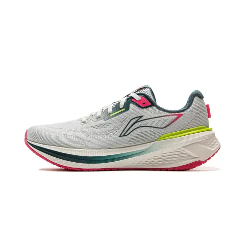 Li Ning My Leap 3.0 Cushioning Low top Casual Marathon Running Shoes Men's Light Lime