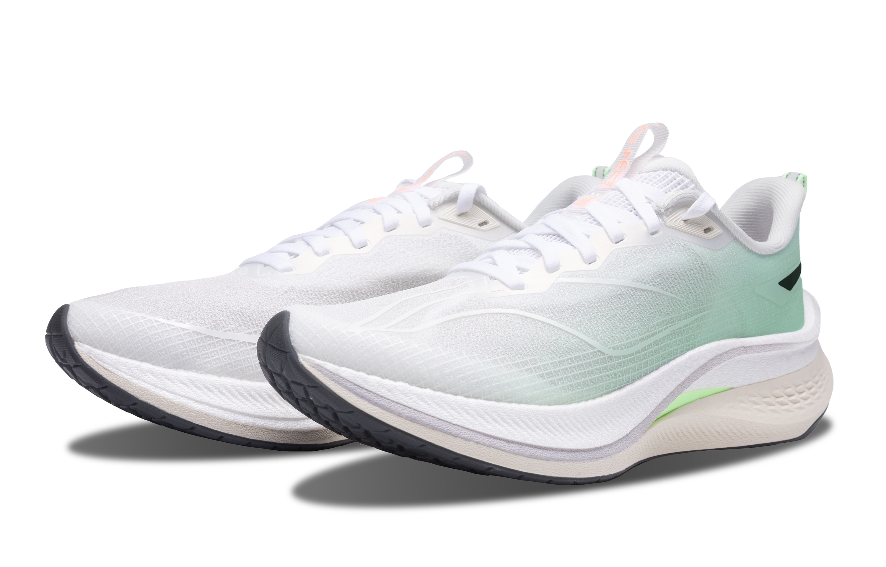 Li Ning Red Hare 7 Pro Breathable And Lightweight Low top Running Shoes Women’s White Green