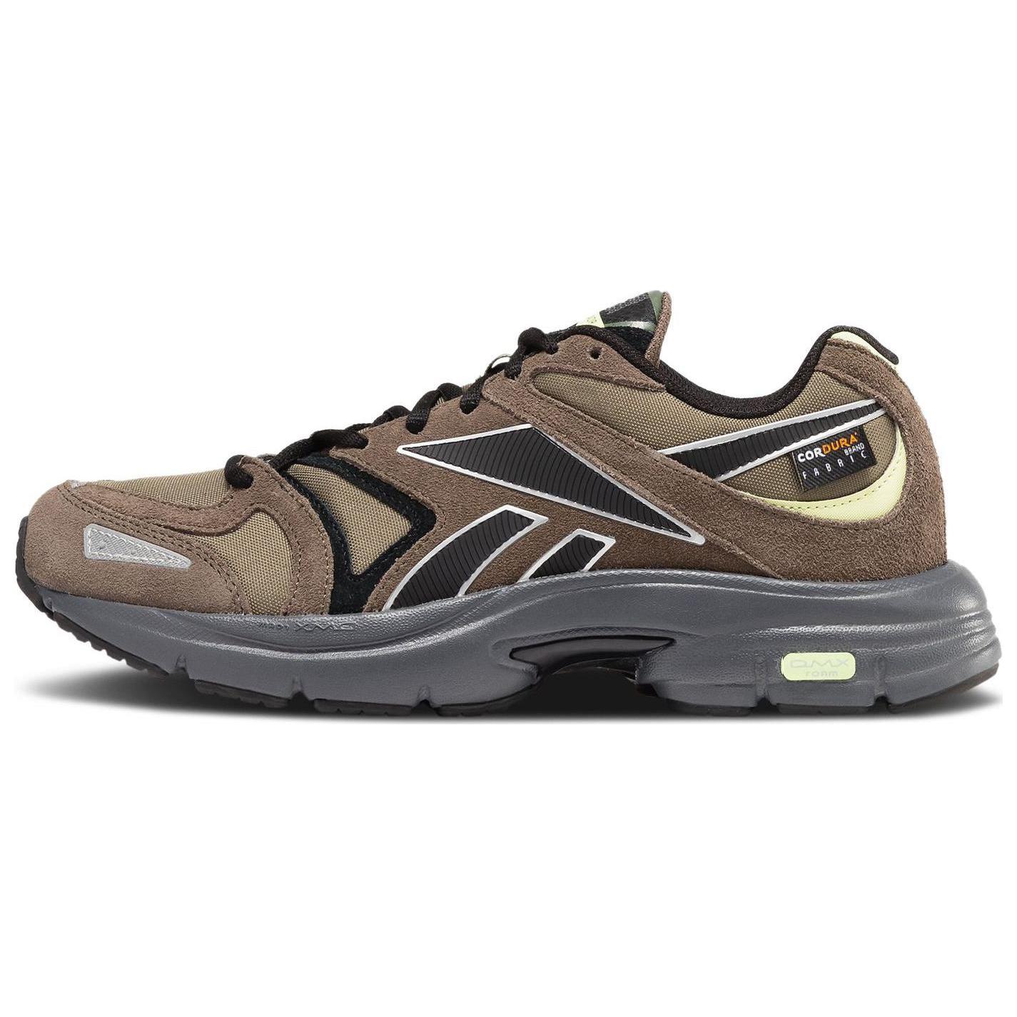 Reebok Premier Road Comfortable Abrasion Resistant Breathable Low top Running Shoes Unisex Green