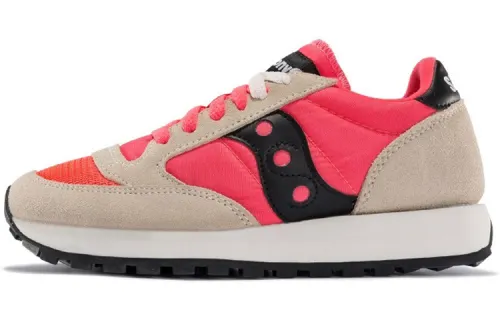 Saucony Jazz Original Jazz Original Vintage Classic Vintage Low top Running Shoes Women's Red White Black