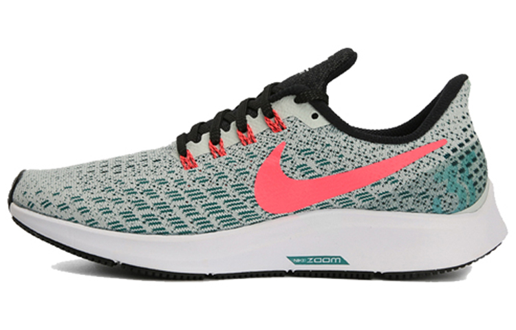 Nike Pegasus 35 sports woven shock-absorbing, non-slip, wear-resistant and breathable low-top marathon running shoes for women, gray