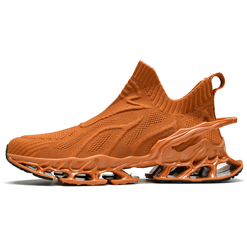 BAOZAOGONGYANG Cushioning Slip Resistant Breathable Low top Running Shoes Men’s