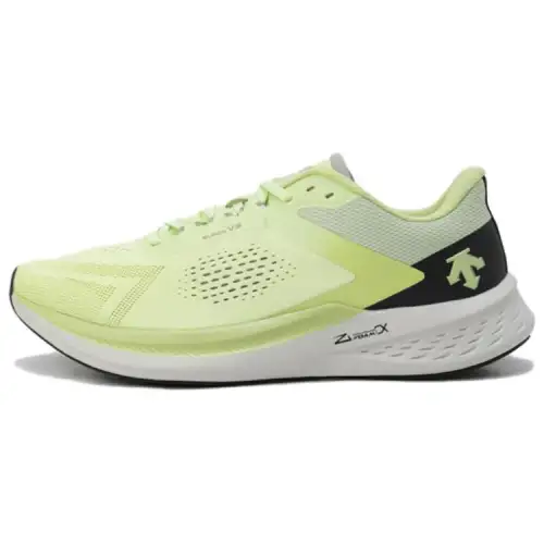 DESCENTE Slip Resistant And Breathable Slip Resistant And Breathable Low top Running Shoes Unisex Green