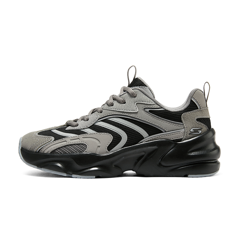 Skechers Textile, Synthetic Leather Breathable Lightweight Support Balance Cushioning Abrasion Resistant Low top Casual
