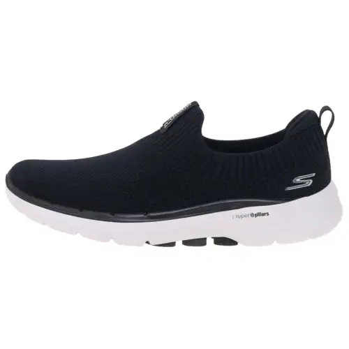 Skechers Go Walk 6 Abrasion Resistant Low top Running Shoes Women's Black