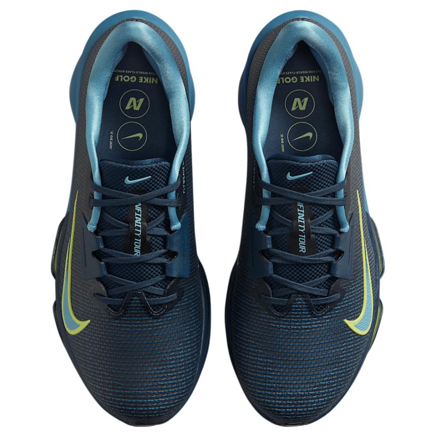 Nike Infinity Tour 2 Armory Navy Smokey Blue Light Lemon Twist
