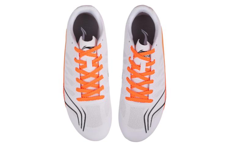 Li Ning Cushioning, Wear Resistant Low top Running Shoes Unisex Fiery Flame Orange