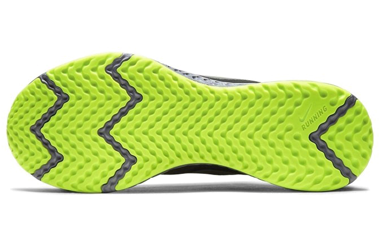 Мужские кроссовки Nike REVOLUTION 5 (черно-зеленые) — Чёрныйзелёный — фото 5