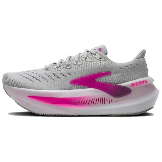 Brooks Glycerin Max 2 Comfortable Training Running Shoes Women's Gray Pink