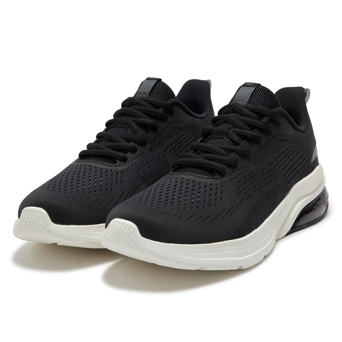 361° Wear resistant And Lightweight Low top Casual Running Shoes Men’s Black White