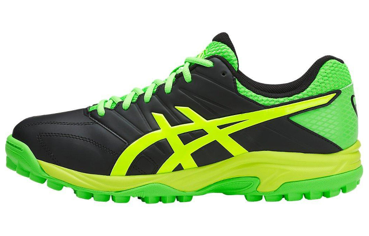 ASICS Gel Lethal Running Shoes Men's Low Top Black/Green