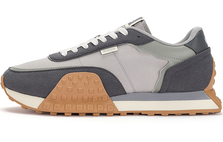 Kappa Slip Resistant Abrasion Resistant Low top Running Shoes Unisex Premium Gray