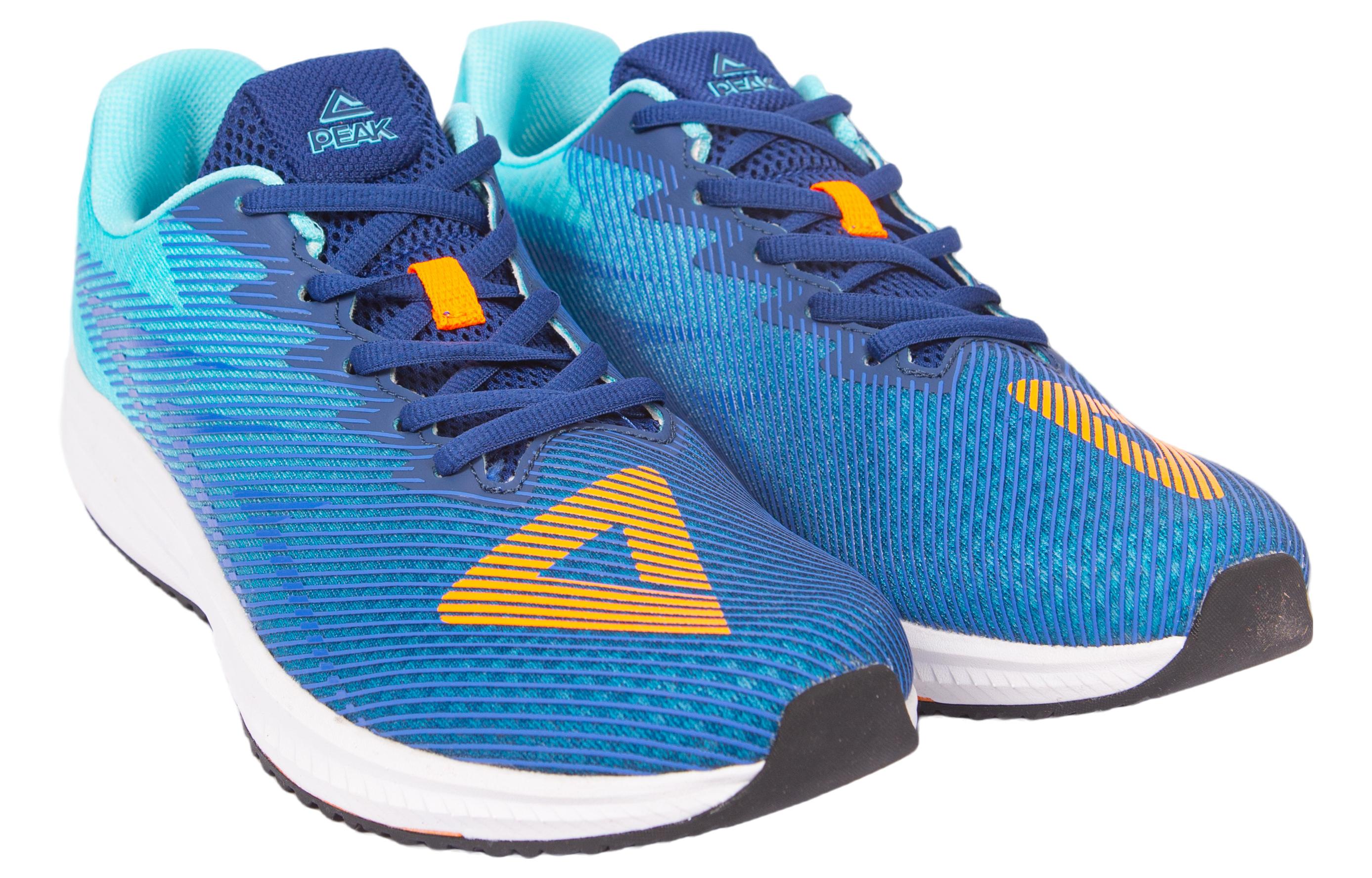 PEAK Cushioning, Wear Resistant Low top Running Shoes Unisex Cosmic Blue