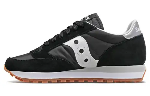 Saucony Jazz Original Vintage Cushioning, Wear Resistant Low top Running Shoes Women's Gray Black