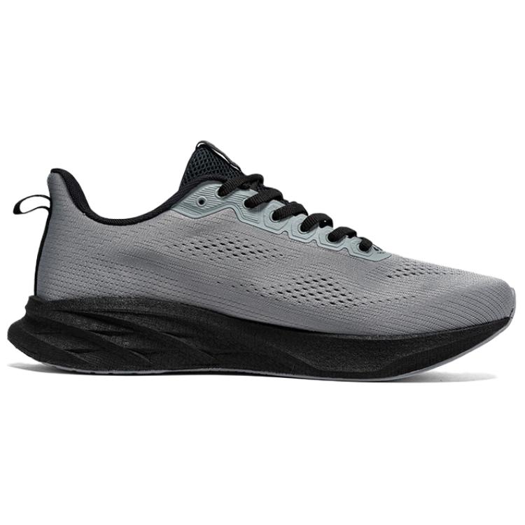 361° Wear resistant And Lightweight Low top Casual Running Shoes Men’s Gray Black
