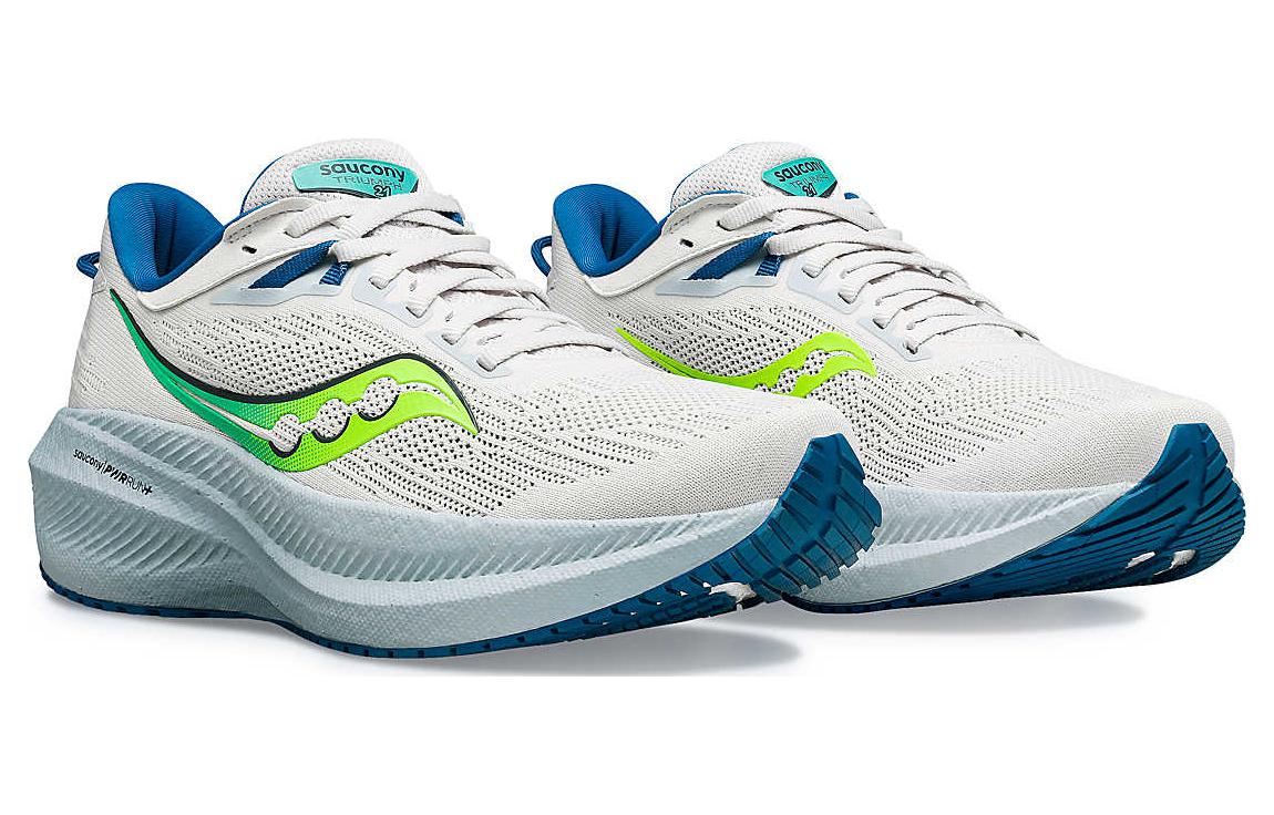 Saucony Triumph Victory 21 Low top Running Shoes Women’s Silver Green