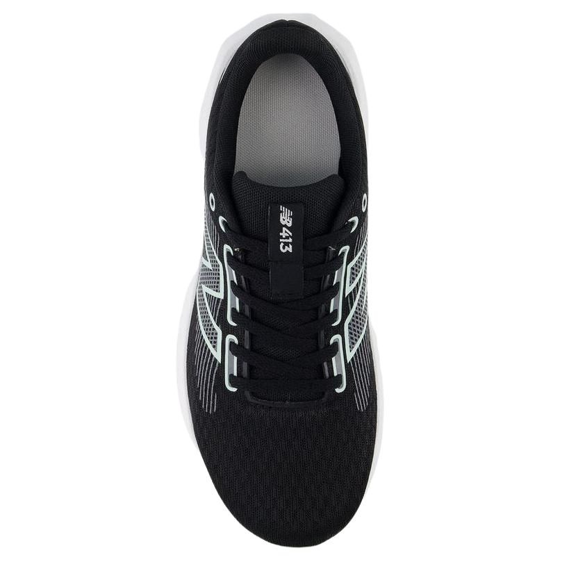 New Balance NB 413 V3 Abrasion Resistant Low top Running Shoes Women’s Black Green