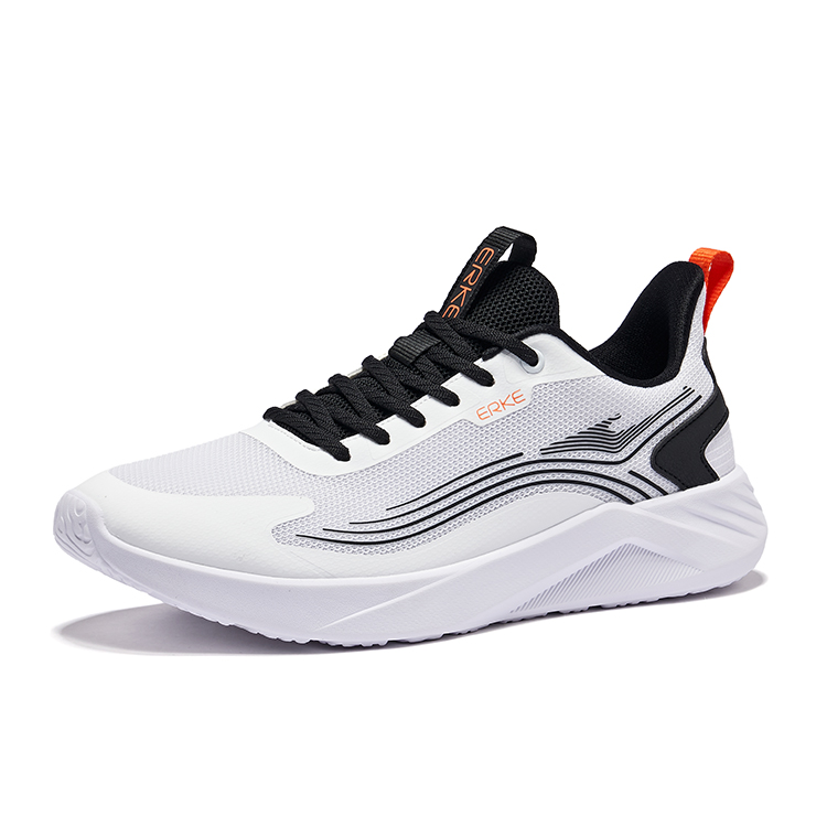 Erke Low top Running Shoes Men’s White Black