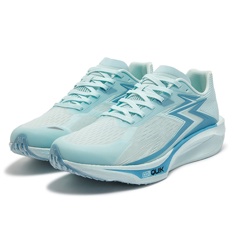 361° Blitz Team 2 Low top Training Physical Fitness Test & Exam Racing Running Shoes Unisex Sheer Blue