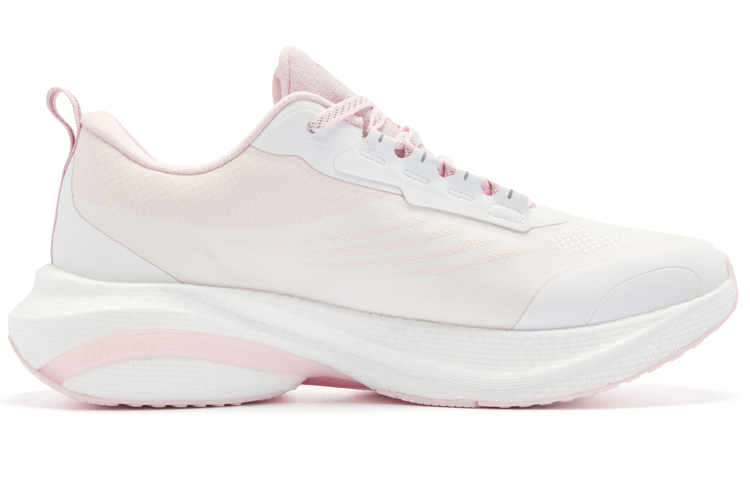 QIAODAN Swiftlet 4.0 Running Shoes Women’s Low Top Frost Pink/Jordan White