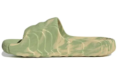 Adilette 22 Adidas Originals Slides 'Magic Lime Desert Sand'