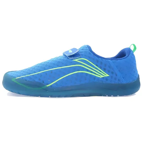 Li Ning Breathable And Wear resistant Low top Running Shoes Women's Blue