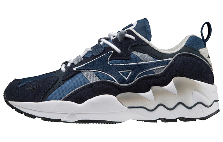 Mizuno Wave Rider 1 Textile, Leather Slip Resistant, Abrasion Resistant, Breathable Low top Casual Shoes Unisex