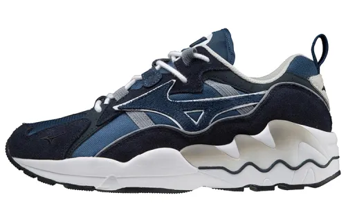 Mizuno Wave Rider 1 Textile, Leather Slip Resistant, Abrasion Resistant, Breathable Low top Casual Shoes Unisex