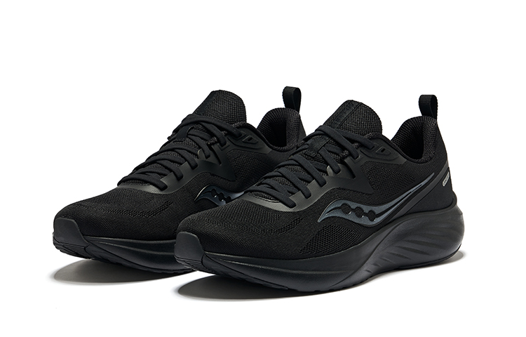 Saucony LANCER Gun Rider 3 Cushioning Slip Resistant Abrasion Resistant Breathable Lightweight Low top Sprint