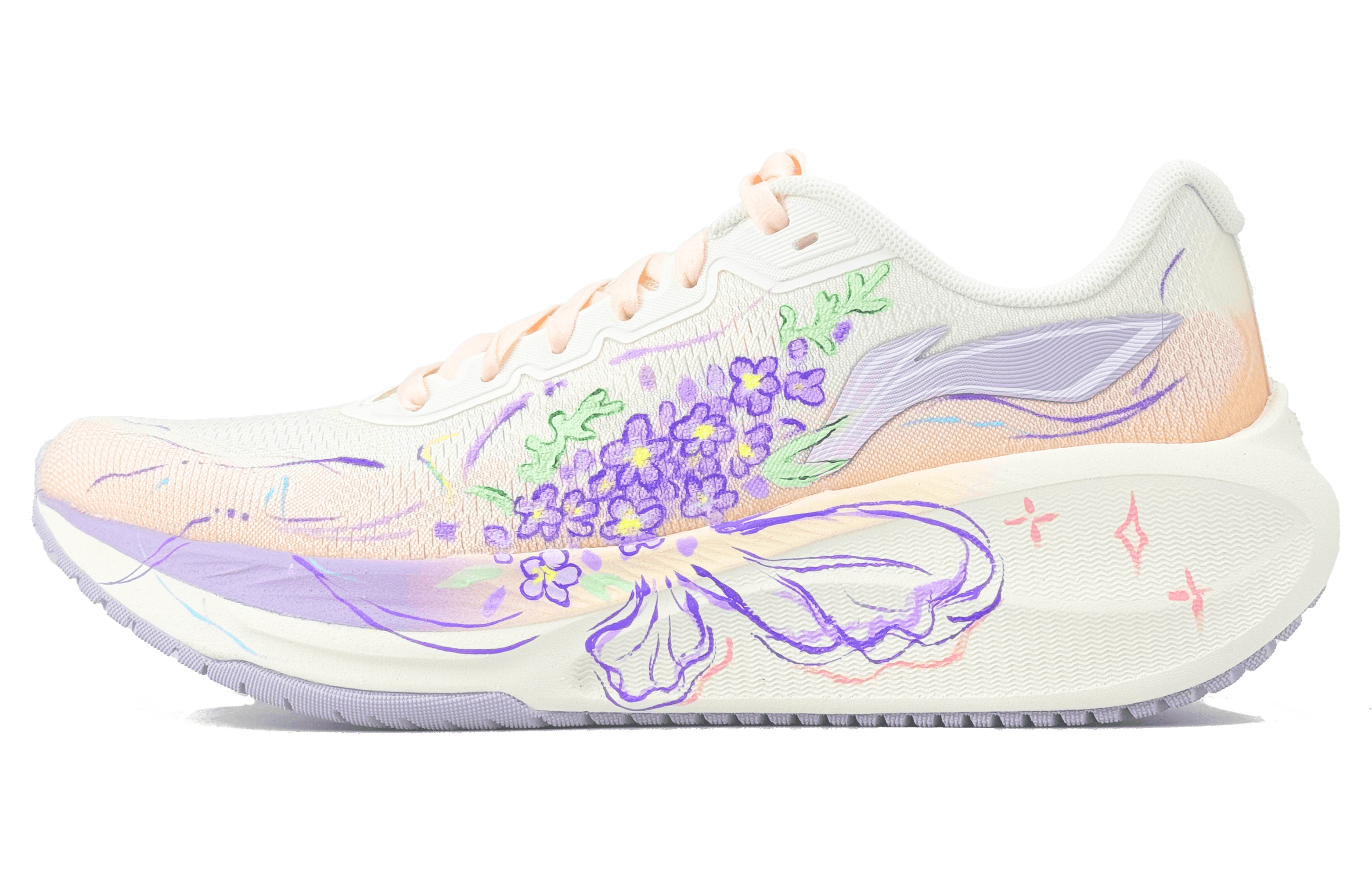 Li Ning WuShi 5S 2.0 Running Shoes Women’s Low Top White