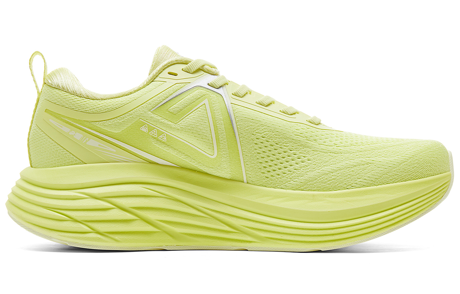 PEAK Cushioning Slip Resistant Abrasion Resistant Rebound Low top Training Running Shoes Women’s Shimmery Yellow