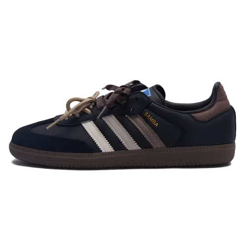 Adidas Originals SAMBA OG Bubble Jellyfish, Chestnut Cocoa Classic Vintage Slip Resistant Abrasion Resistant