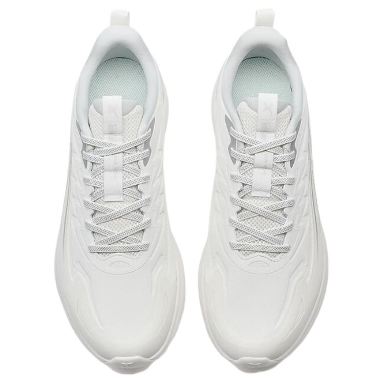 XTEP Cushioning Coverage Low top Casual Running Shoes Men’s Sail White Lunar Stone Gray