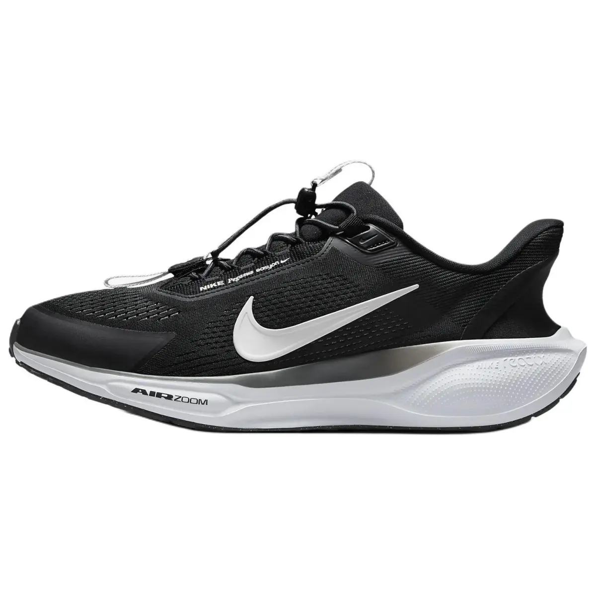 Nike Breathable Slip Resistant Abrasion Resistant Low top Running Shoes Men's Black