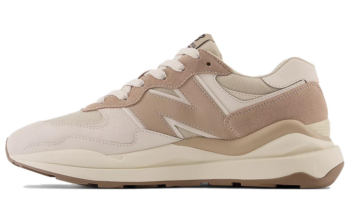 New Balance NB 5740 sports and leisure low-top running shoes, same style for men and women, beige brown