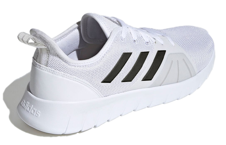Мужские кроссовки adidas Asweemove (бело-черные) — фото 4