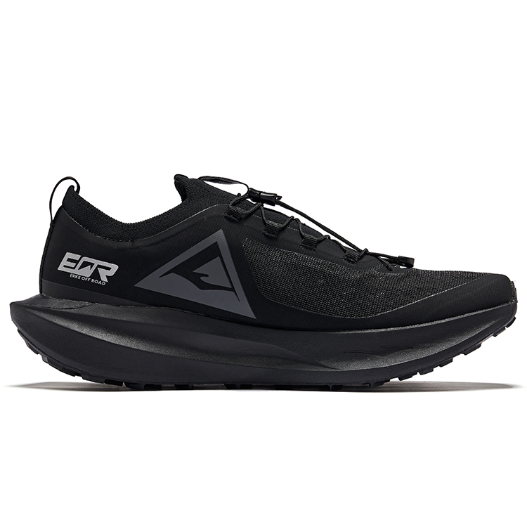 Erke Mugen PRO Running Shoes Men’s Low Top Jet Black
