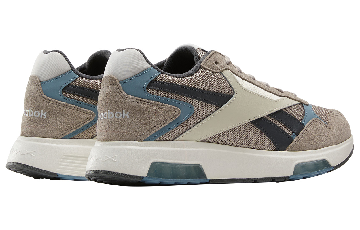 Reebok Low top Casual Running Shoes Unisex Gray Green